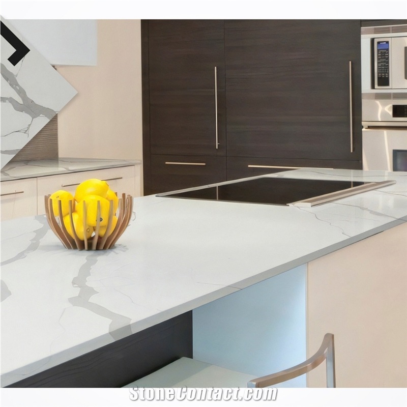 Calacatta Marquee Quartz Slabs