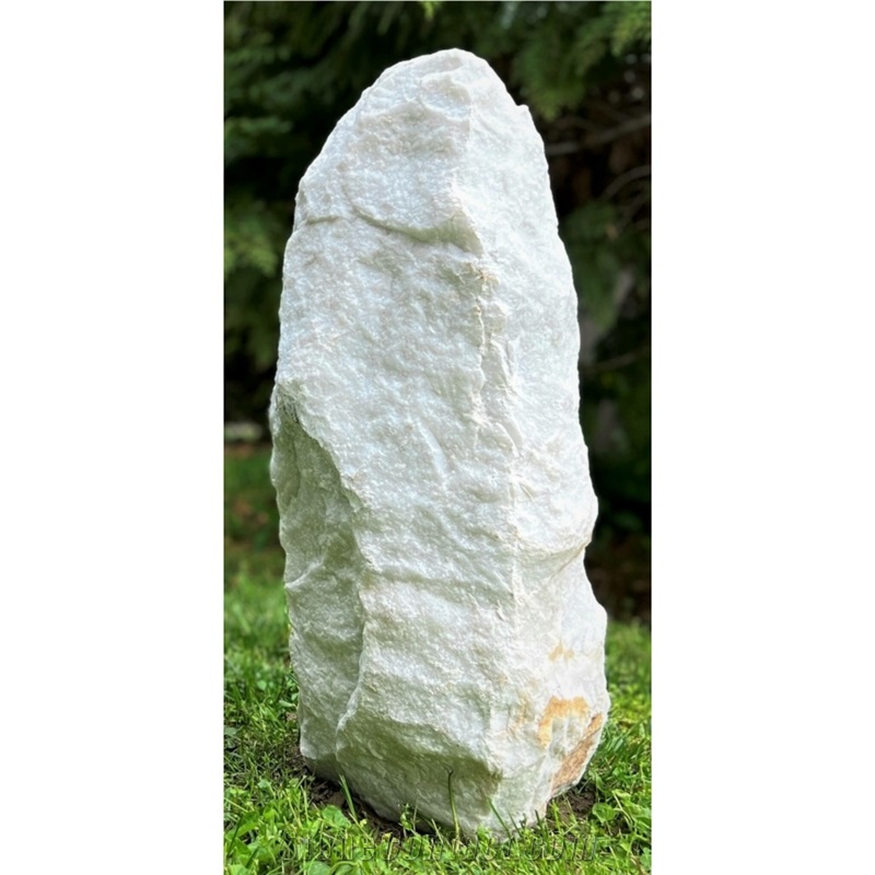 White Marble Monolith 50-60Cm (Natural)