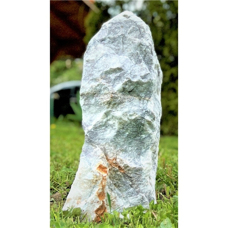 White Marble Monolith 50-60Cm (Natural)