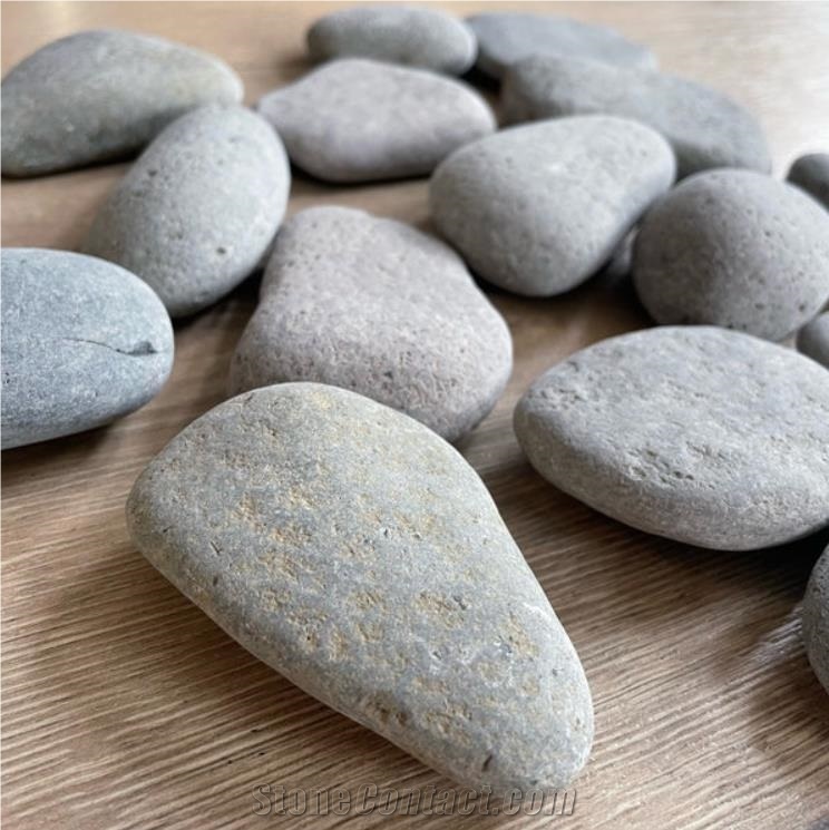 White Marble Happy Pebble Stones To Paint 1 Set