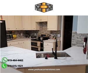 Calacatta Borghini Marble Kitchen Counter Top