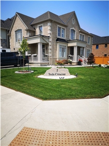 Granite Stone Sign, Key Stone