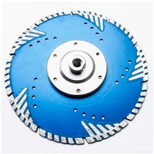 Diamond Blade For Granite Turbo Triangle 9" Wet Cutting