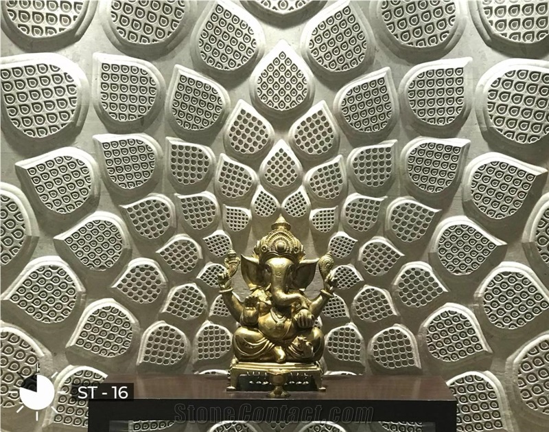CNC Architectural Stone Marble Wall Coverings
