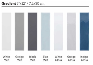 Wow Gradident Collection Glazed Ceramic Tiles