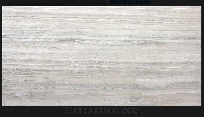 Silver Travertine-Travertino Silver Wall, Floor Tiles, Slabs