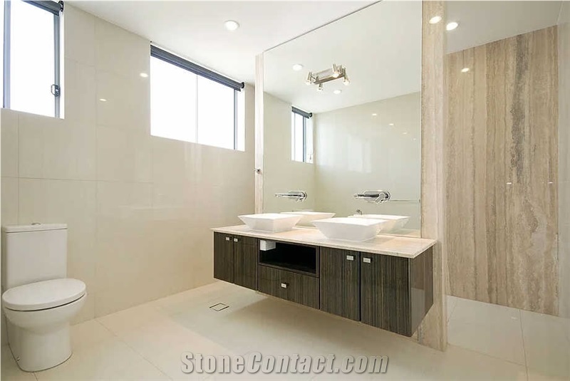Silver Travertine-Travertino Silver Wall, Floor Tiles, Slabs