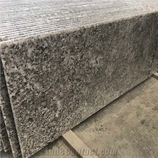 Kitchen Bianco Antico Granite Prefab Half Bullnose Tops
