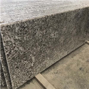 Kitchen Bianco Antico Granite Prefab Half Bullnose Tops