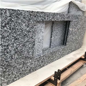 Natural Surf White Granite Kitchen Countertop Slab Price