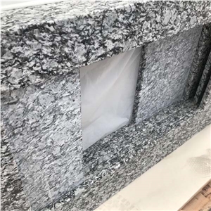 Natural Surf White Granite Kitchen Countertop Slab Price