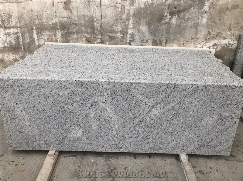 Palmas White Granite Half Bullnose Edge Prefab Countertops