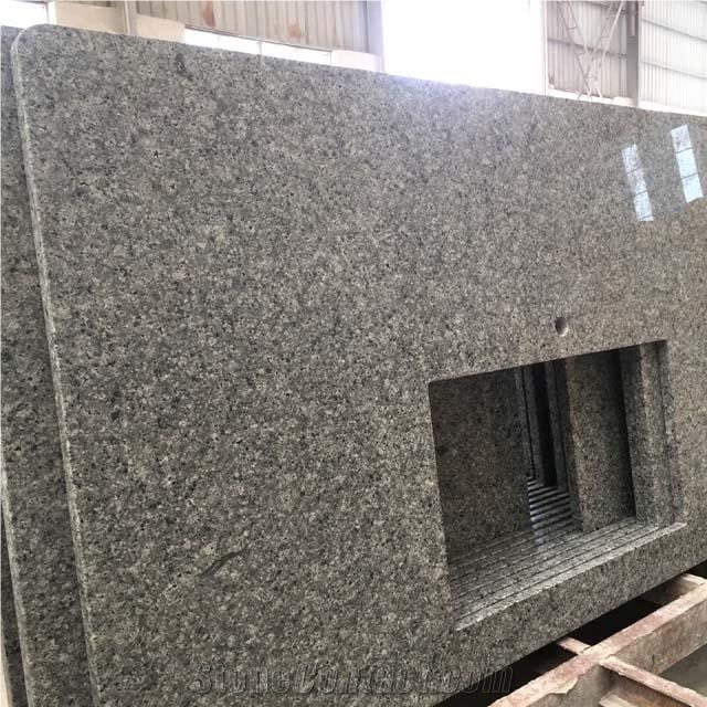 Pearl Blue Granite  Polished Kitchen Bench Island Tops