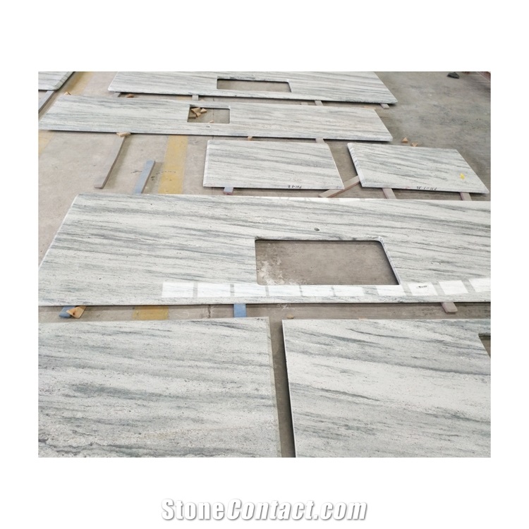 River White Granite Natural Stone Polished Island Tops