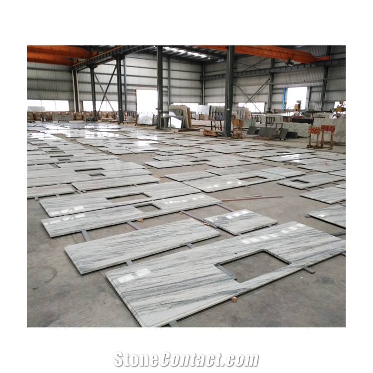 River White Granite Natural Stone Polished Island Tops