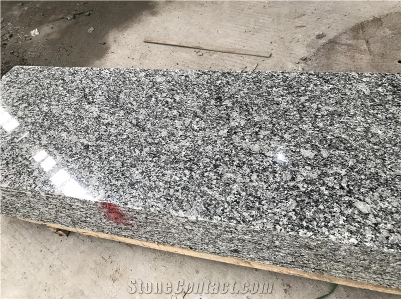 Spray White Stone Countertop Seawave White Granite Top
