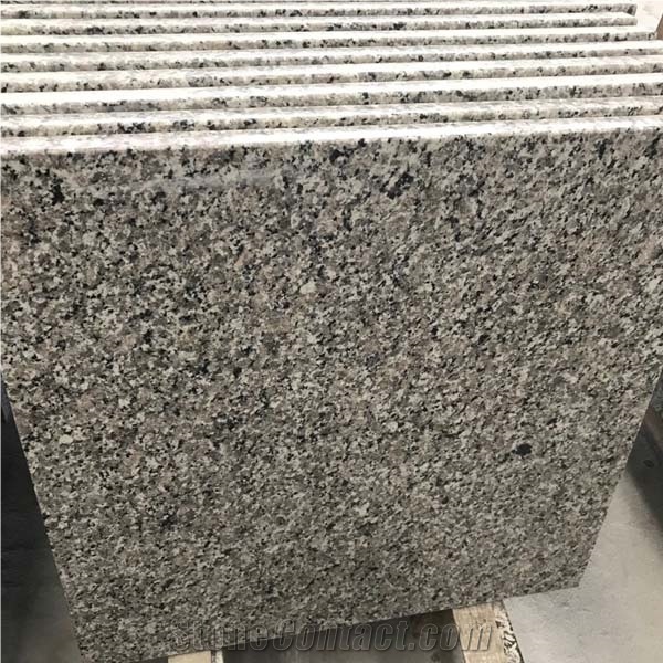 Swan Grey Slab Granite Countertop Kitchen For USA Project