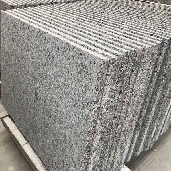 Swan Grey Slab Granite Countertop Kitchen For USA Project