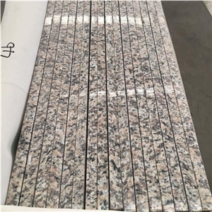 Tiger Skin White Granite Double Sink Vanity Tops For Bath