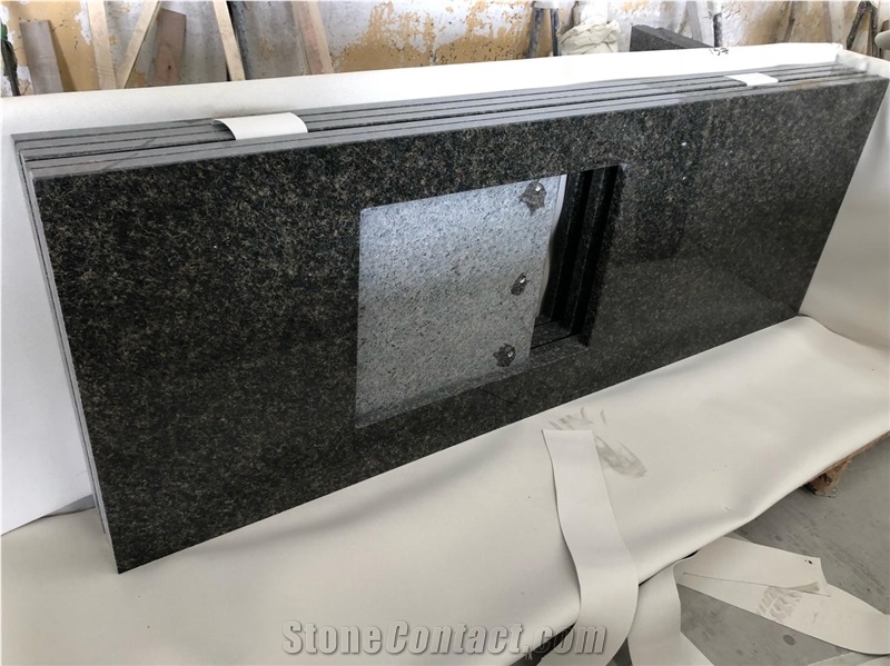 Uba Tuba Granite Verde Ubatuba Stone Prefab Countertops