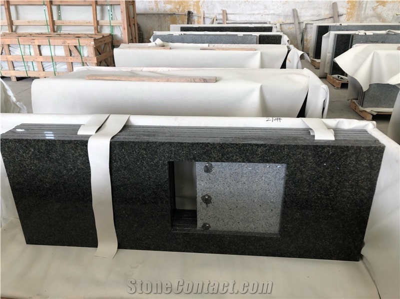Uba Tuba Granite Verde Ubatuba Stone Prefab Countertops