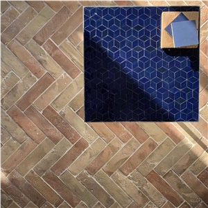 Reclaimed Terracotta Parquet Floor Tiles