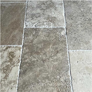 Pierre De Bourgogne Limestone Antiqued / Aged Floor Tiles