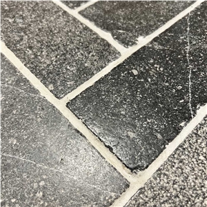 Pierre De Soignies Belgian Blue Stone Herringbone Tiles