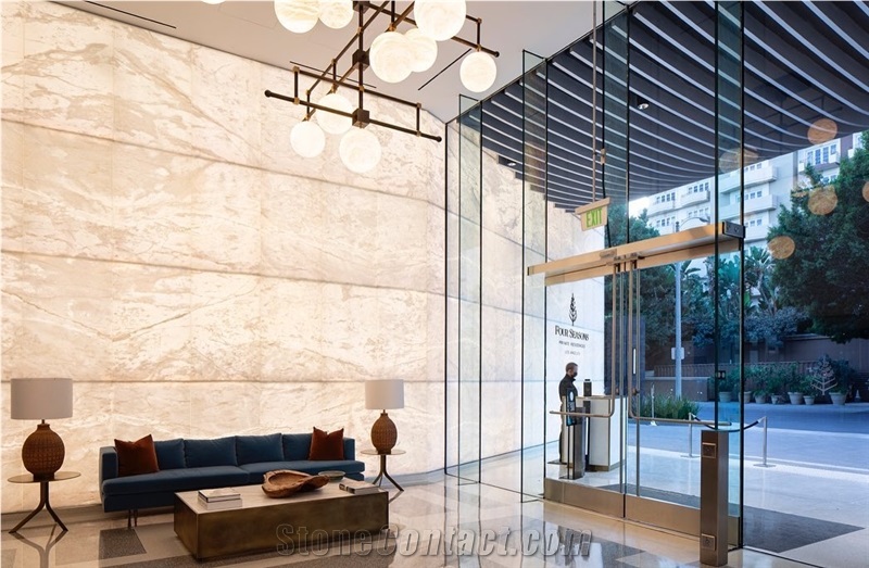 White Onyx Polished Slabs