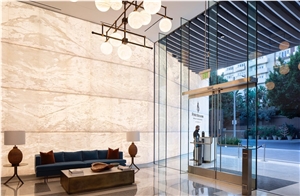 White Onyx Polished Slabs