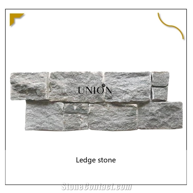 UNION DECO Blue Quartzite Ledger Panel Wall Cladding Stone