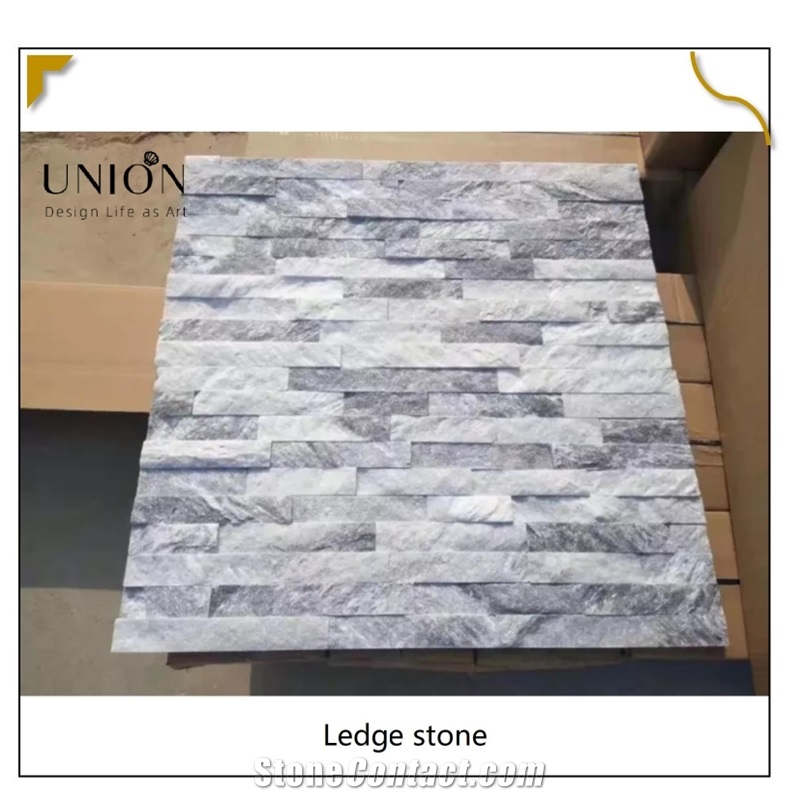 UNION DECO Cloudy Grey Wall Cladding Stone Stacked Stone