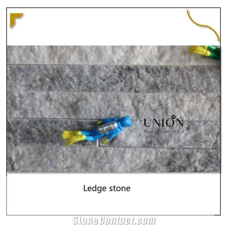 UNION DECO Cloudy Grey Wall Cladding Stone Stacked Stone