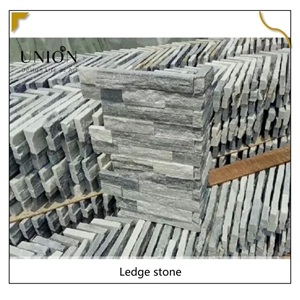 UNION DECO Cloudy Grey Wall Cladding Stone Stacked Stone