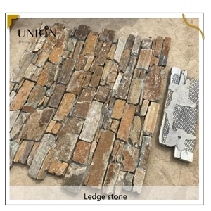 UNION DECO Exterior Natural Rusty Stone Cladding Stone Panel
