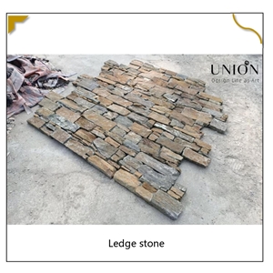 UNION DECO Exterior Natural Rusty Stone Cladding Stone Panel
