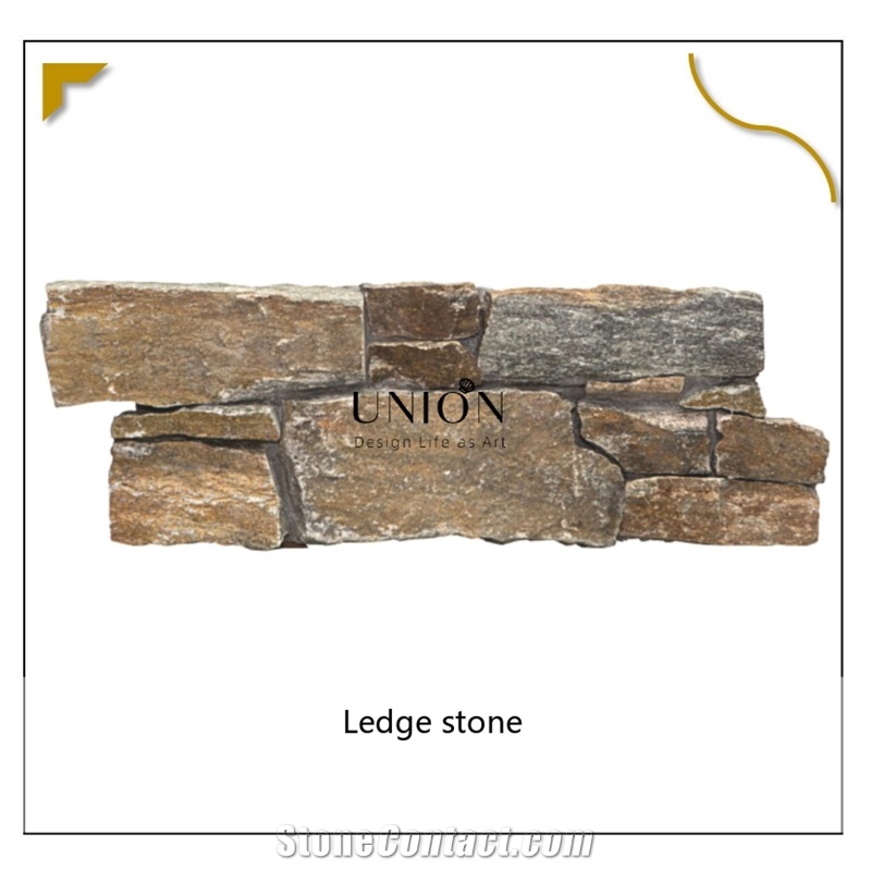 UNION DECO Exterior Natural Rusty Stone Cladding Stone Panel