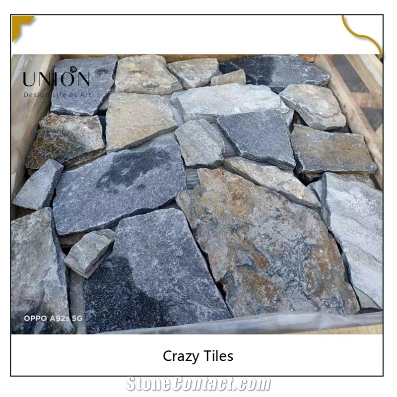 UNION DECO Irregular Exterior Natural Stone Stacked Stone