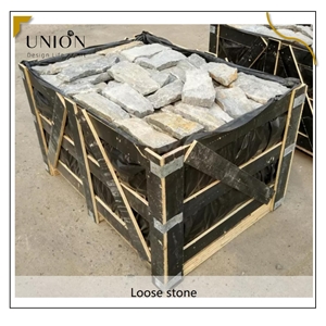 UNION DECO Random Stone Strip Tile Wall Cladding Decoration