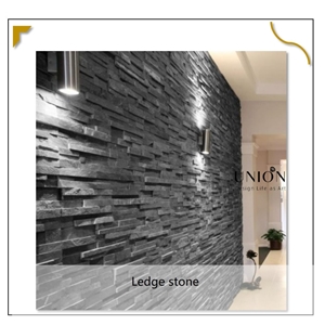 UNION DECO Slate Wall Natural Stone Slate Ledge Stone Veneer