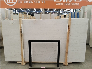 Chinese White Travertine Slabs