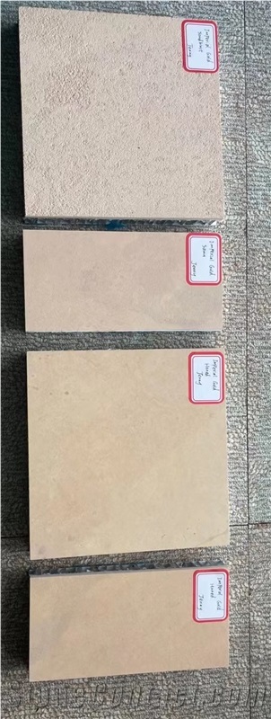 Imperial Gold Limestone Tiles