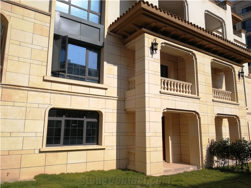 Imperial Gold Limestone Tiles