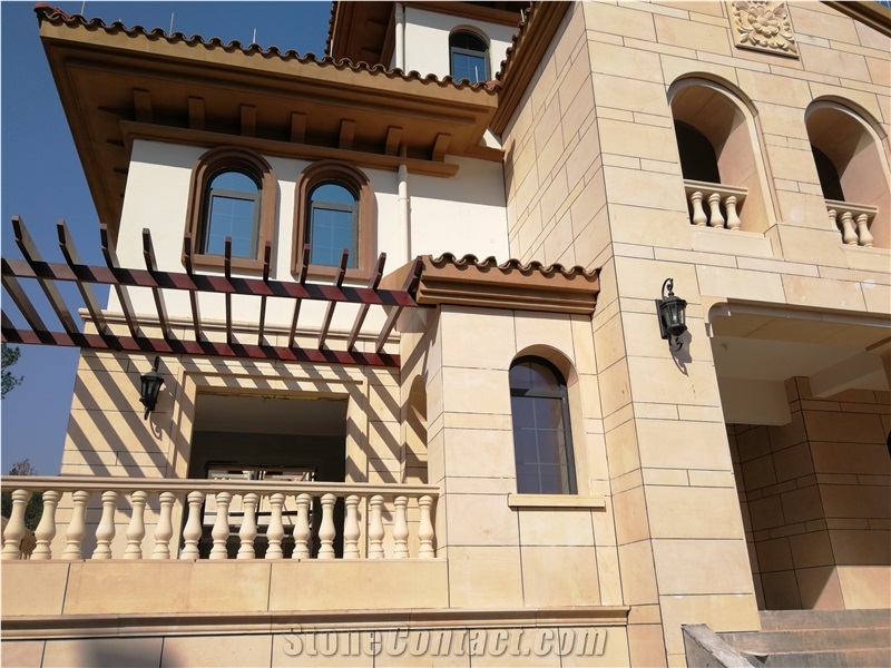Imperial Gold Limestone Tiles