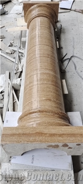 Travertine Column Cladding Panels