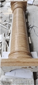 Travertine Column Cladding Panels