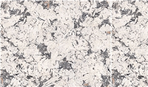 Alpinus White Sintered Stone Slabs Wall Panels