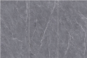 Armani Grey Sintered Stone Kitchen Panels Floor Tile