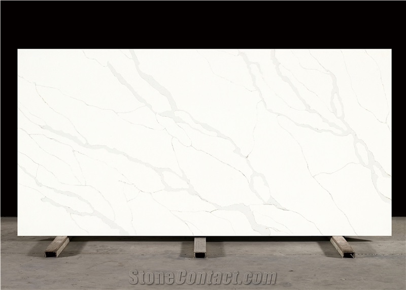 Calacatta White Quartz Slabs