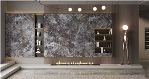 Fantasy Sky Grey Sintered Stone Wall Slabs Big Panels